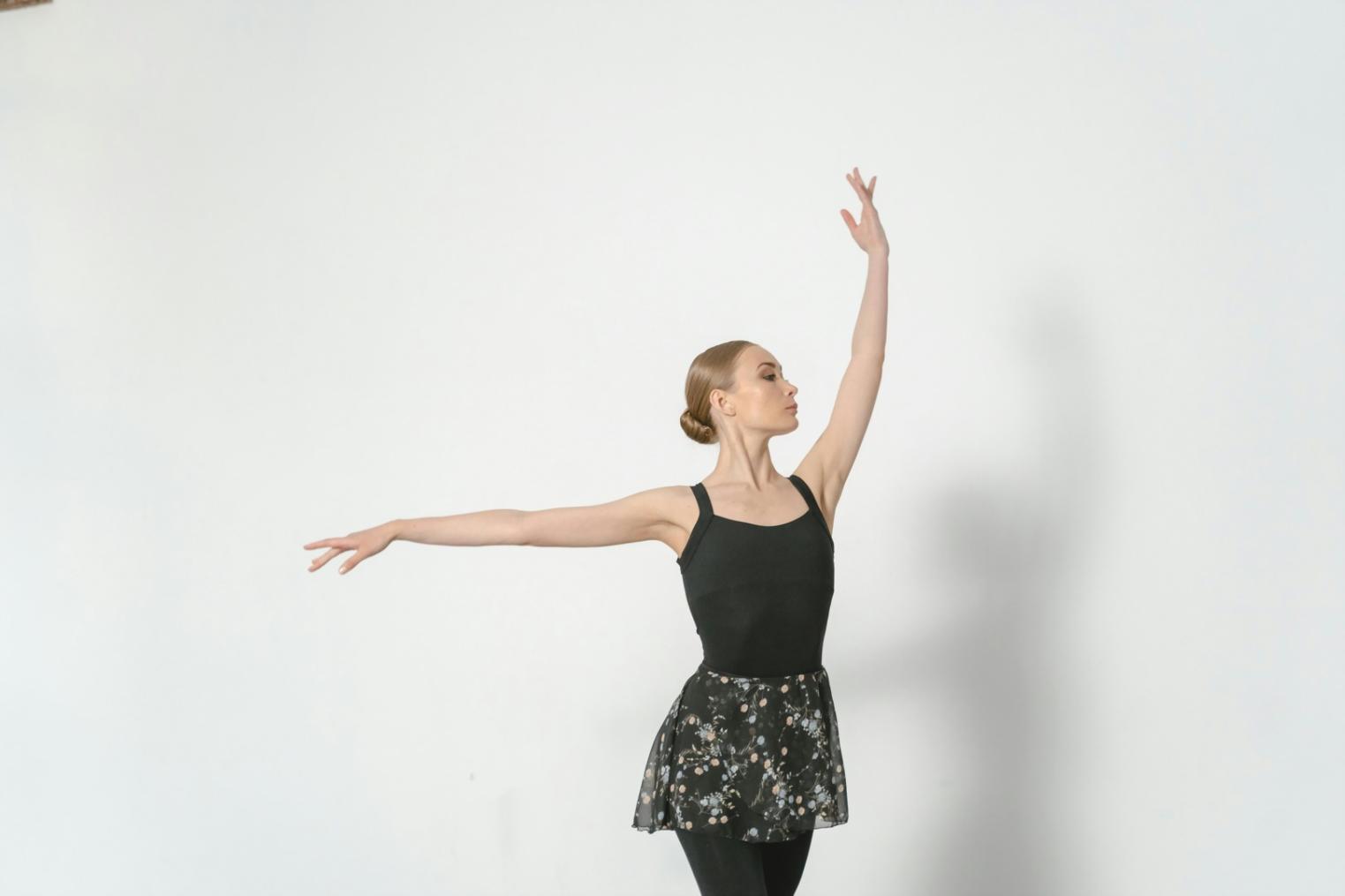 Entraînement technique en studio de danse